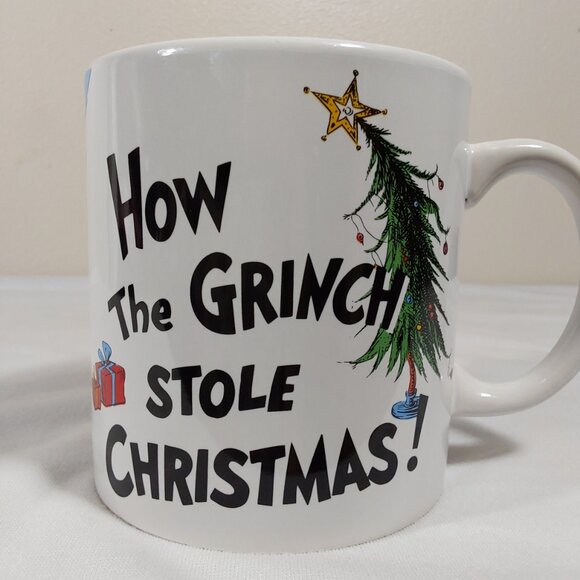 How the Grinch Stole Christmas Large 11oz Mug - Like New - Picture 2 of 7